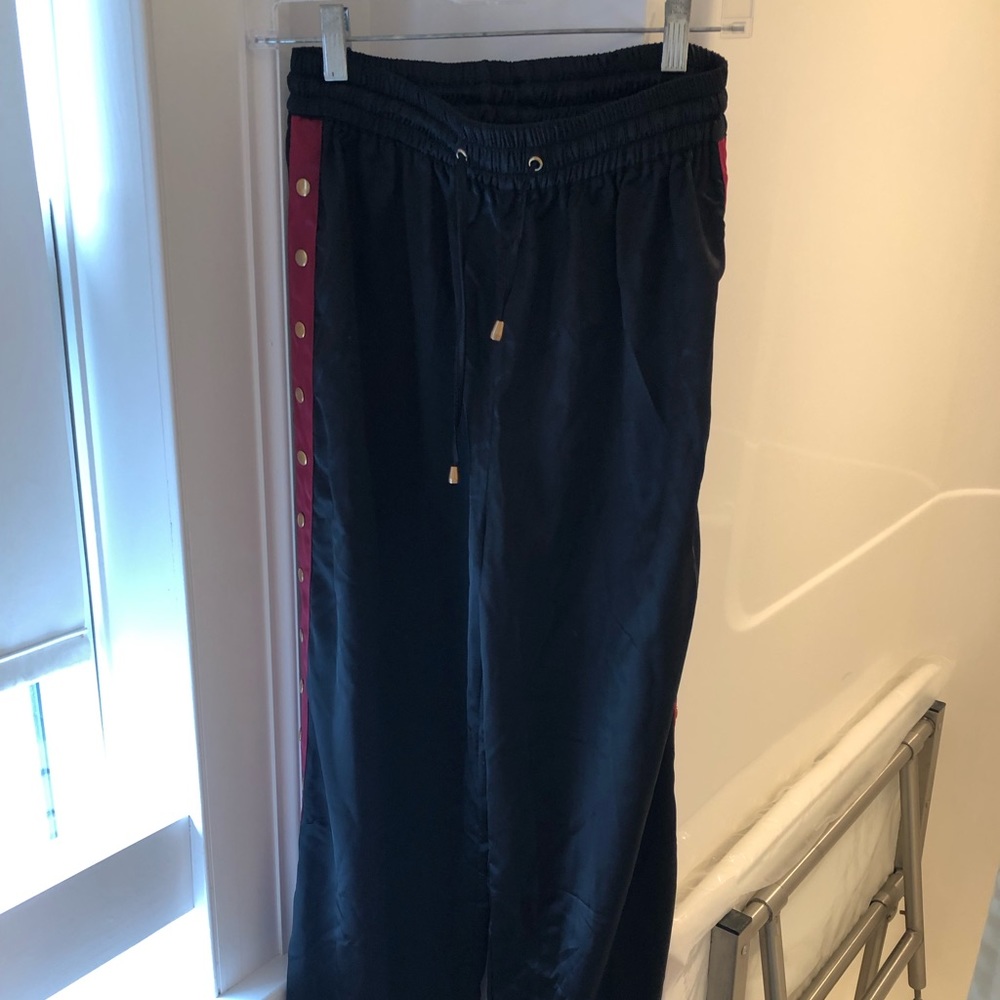 Meshki Silk Popper Pants
